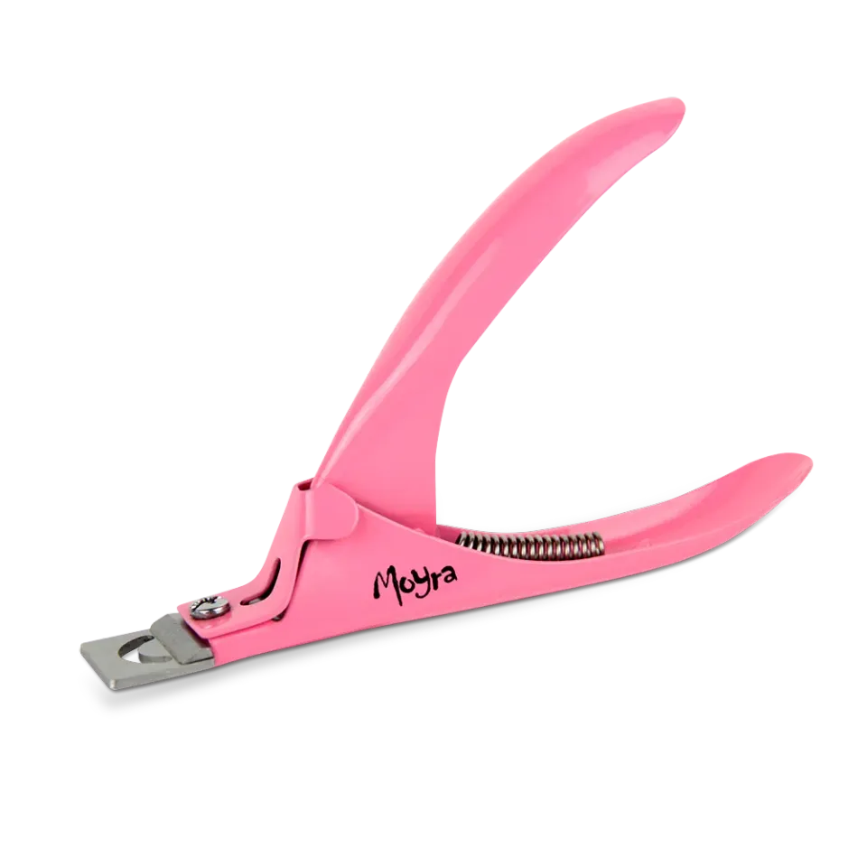 Moyra Tip Cutter tipklipper pink rustfrit stål