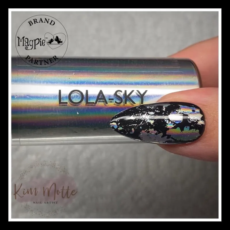 Indigo Nails Lola-Sky neglefolie med glans