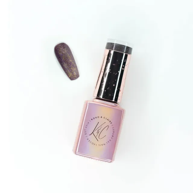 Clear Jelly Stamper KoKo & Claire 044 Mocha Mudslide gellak 12ml brun shimmer