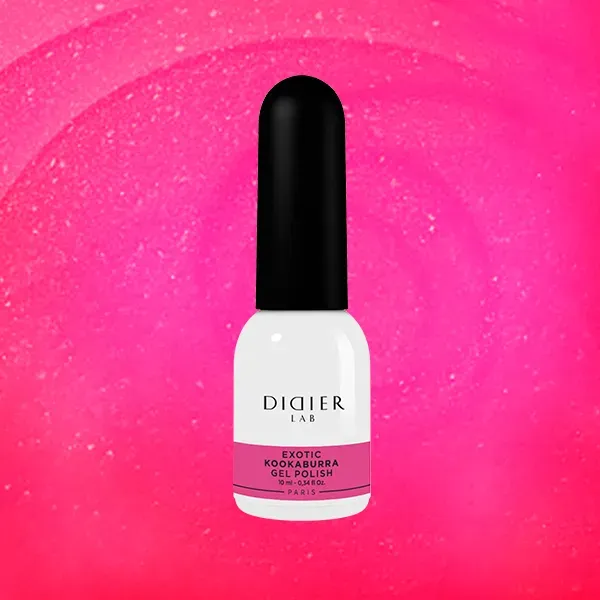 Didier Lab Exotic Kookaburra gellak lyserød shimmer