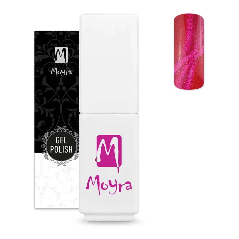 Moyra Mini gel polish Magnetic 502 Pink gel lak 5,5 ml