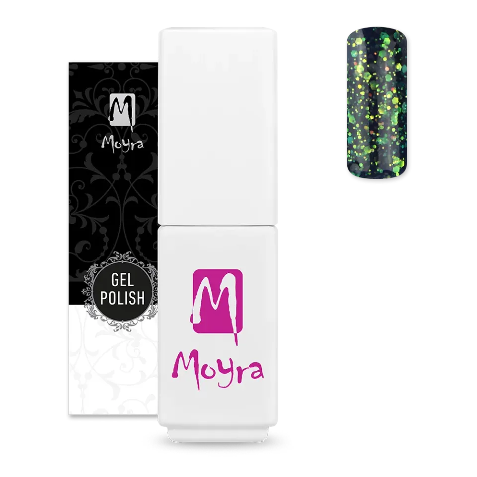 Moyra Mini Gel Polish Glitter Mix 409 gellak 5,5 ml glitter