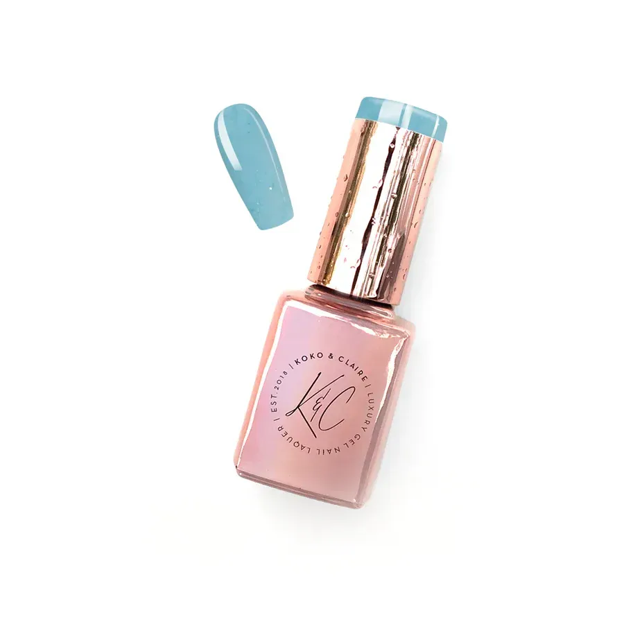 Clear Jelly Stamper KoKo & Claire 0542 Luna gel polish blå 12 ml