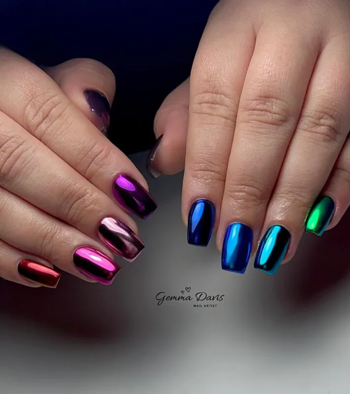 Indigo Nails Florence Compact Chrome neglepulver