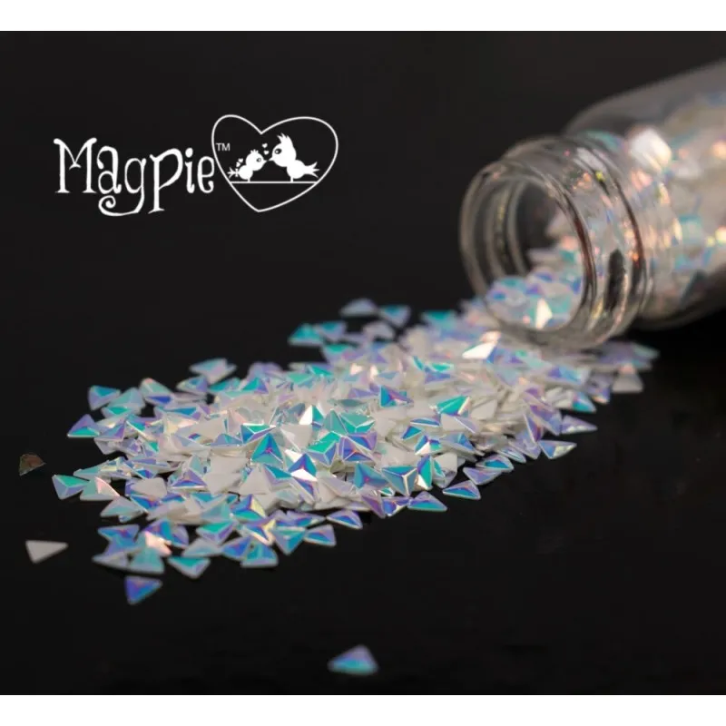 Indigo Nails Beautystones Light Triangles neglepynt