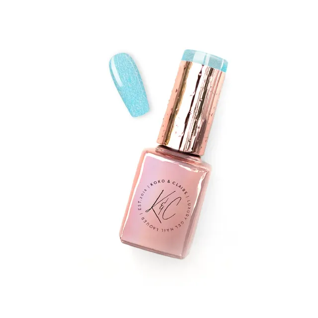 Clear Jelly Stamper KoKo & Claire 0364 Aqua Mint Mist gellak blå 12 ml