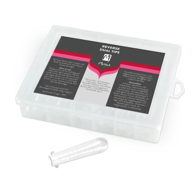 Moyra Reverse Tip Box 01 Square 120 stk dual