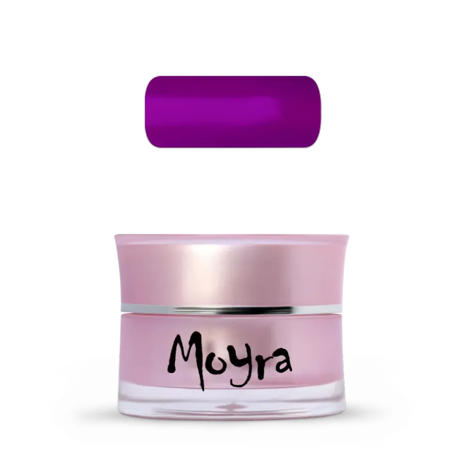 Moyra SuperShine farvegel 572 Vivid Purple 5 g no-wipe
