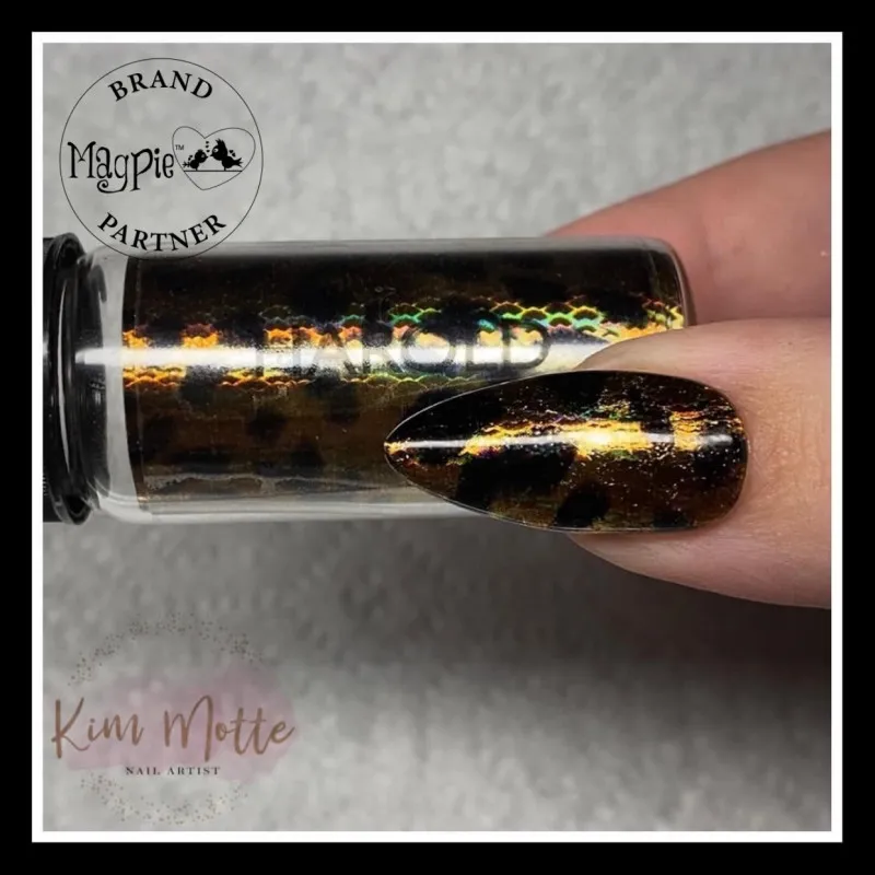 Indigo Nails Beautystones Harold neglefolie metallisk