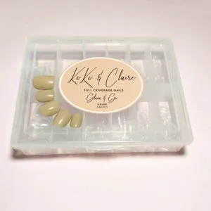 Clear Jelly Stamper Glam Go Full Coverage negle Square 240 stk