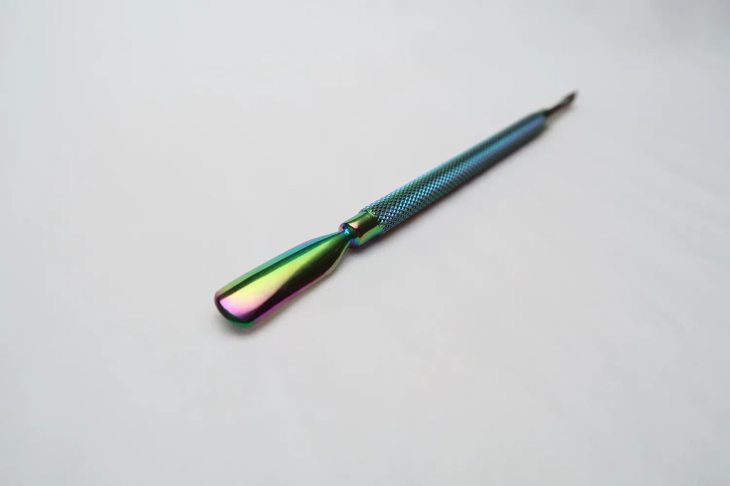 Clear Jelly Stamper Prepping Tool 1 Rainbow neglebåndsskubber stål