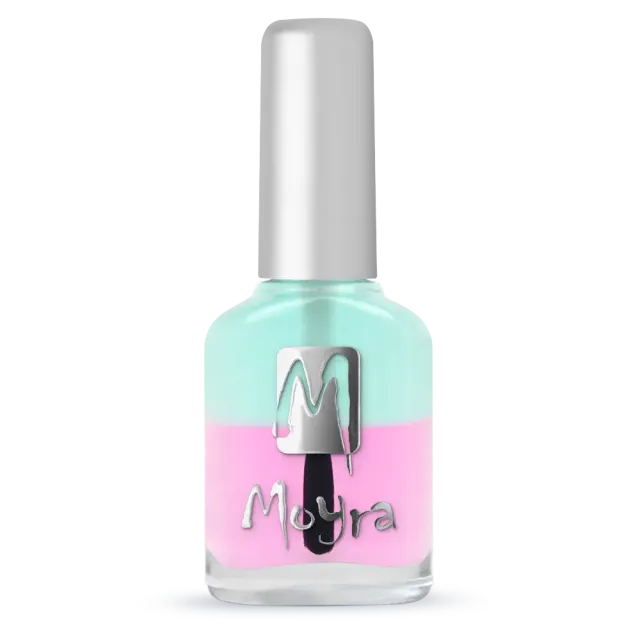 Moyra Double Care negleolie 12 ml frugt to-faset