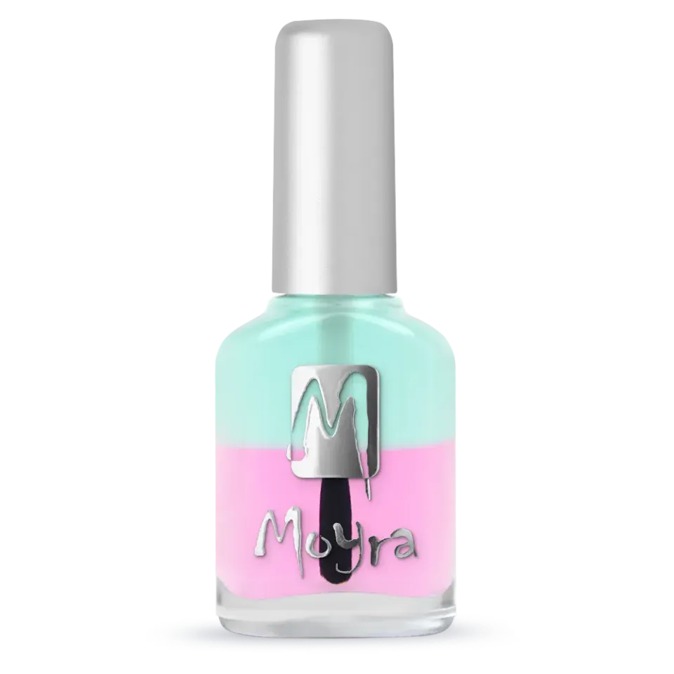 Moyra Double Care negleolie 12 ml frugt to-faset