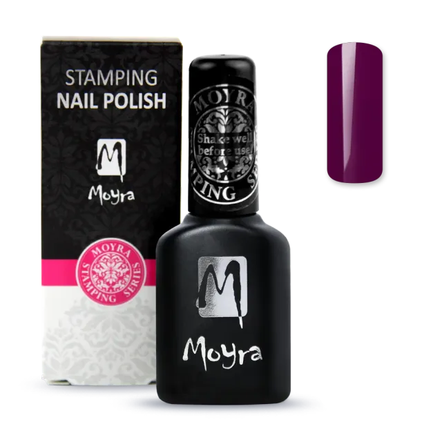 Moyra Smart SPS08 stamping lak 12 ml lilla langsom