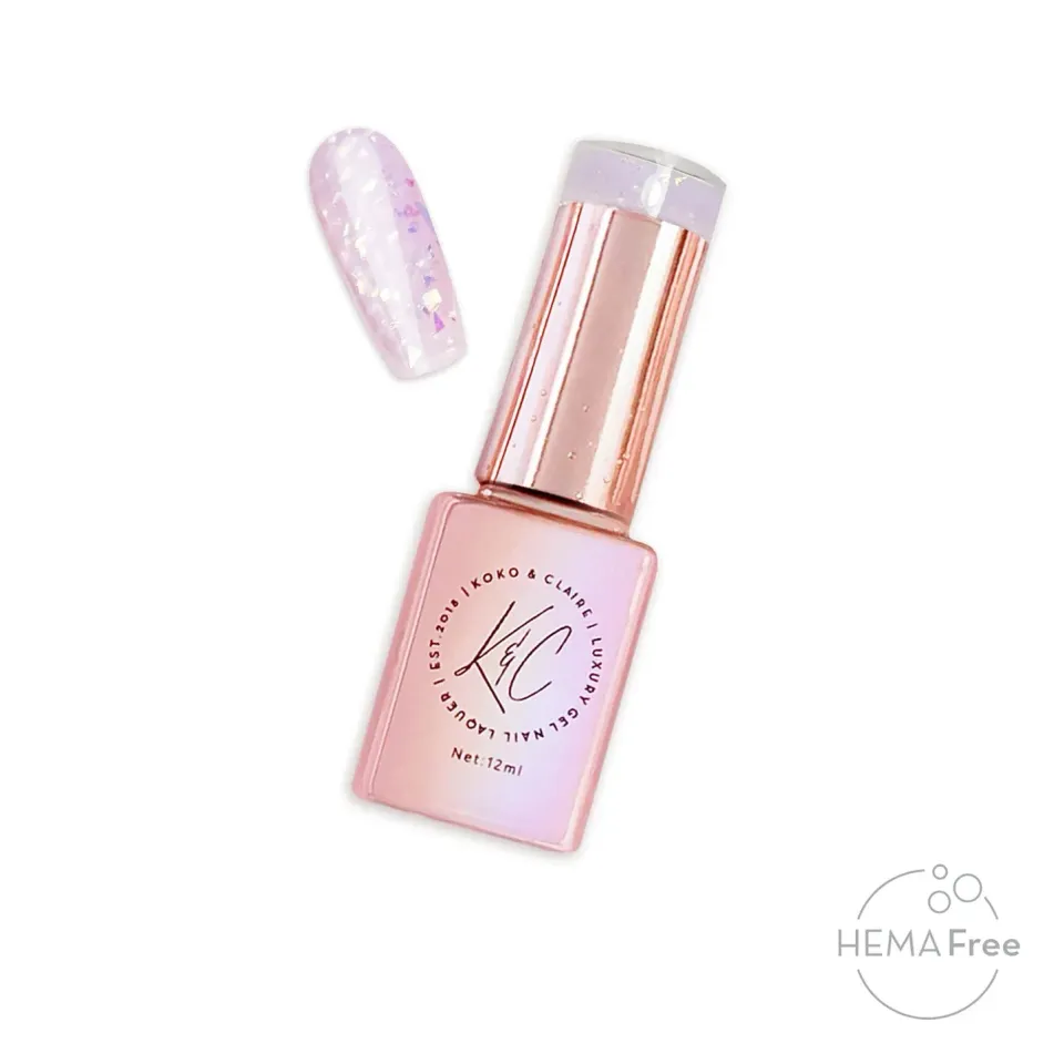 Clear Jelly Stamper Crystal Twilight builder gel pink 12 ml hemafri
