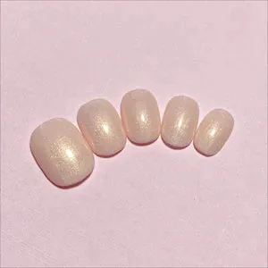 Clear Jelly Stamper Glam & Go kunstige negle squoval 240 stk