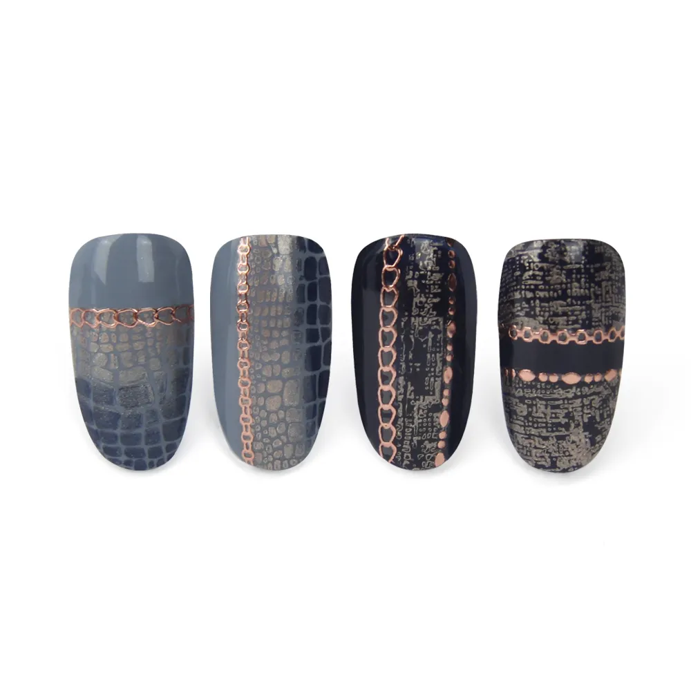 Moyra Dots No. 03 neglestrimler rose gold 19 stk selvklæbende