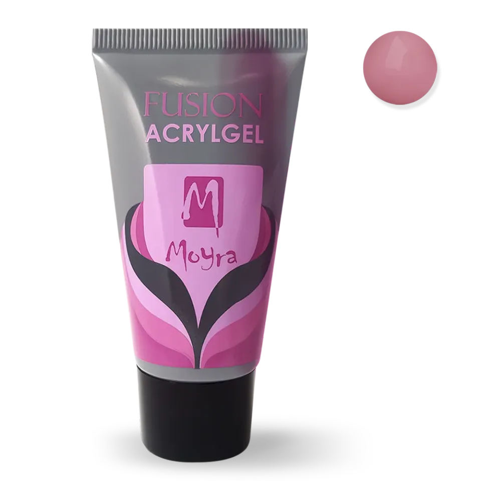 Moyra Fusion Cover Cream Rose acrylgel 50 g dækkende