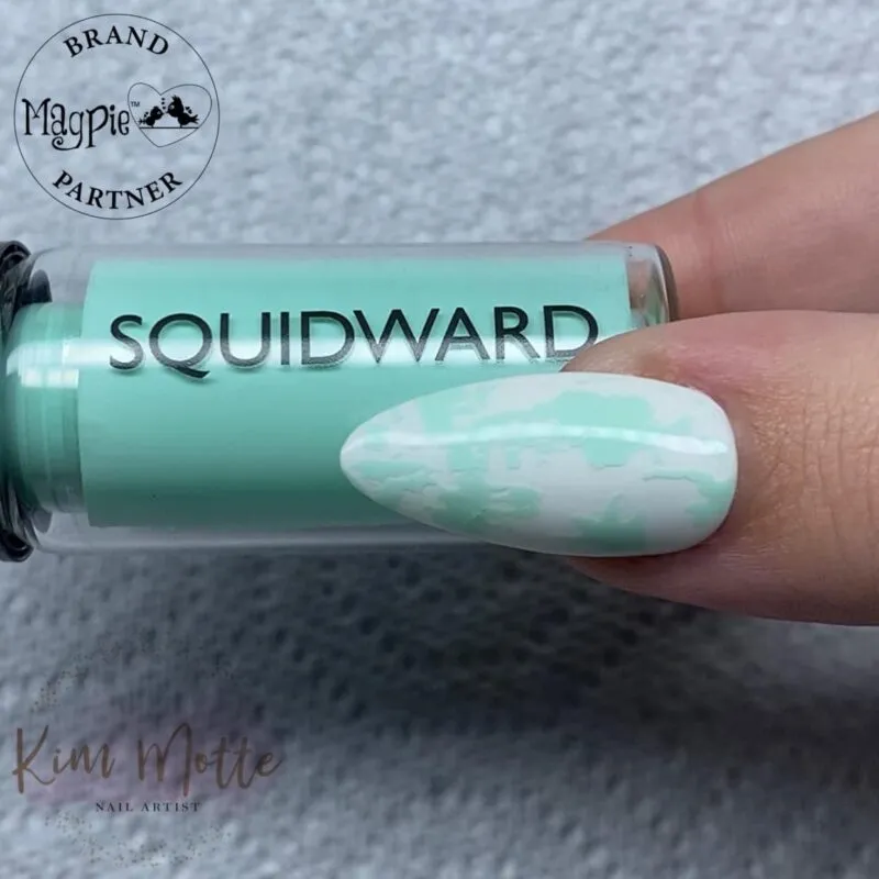 Indigo Nails Beautystones Squidward neglefolie transfer