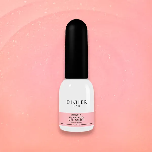 Didier Lab Exotic Flamingo gellak lyserød shimmer