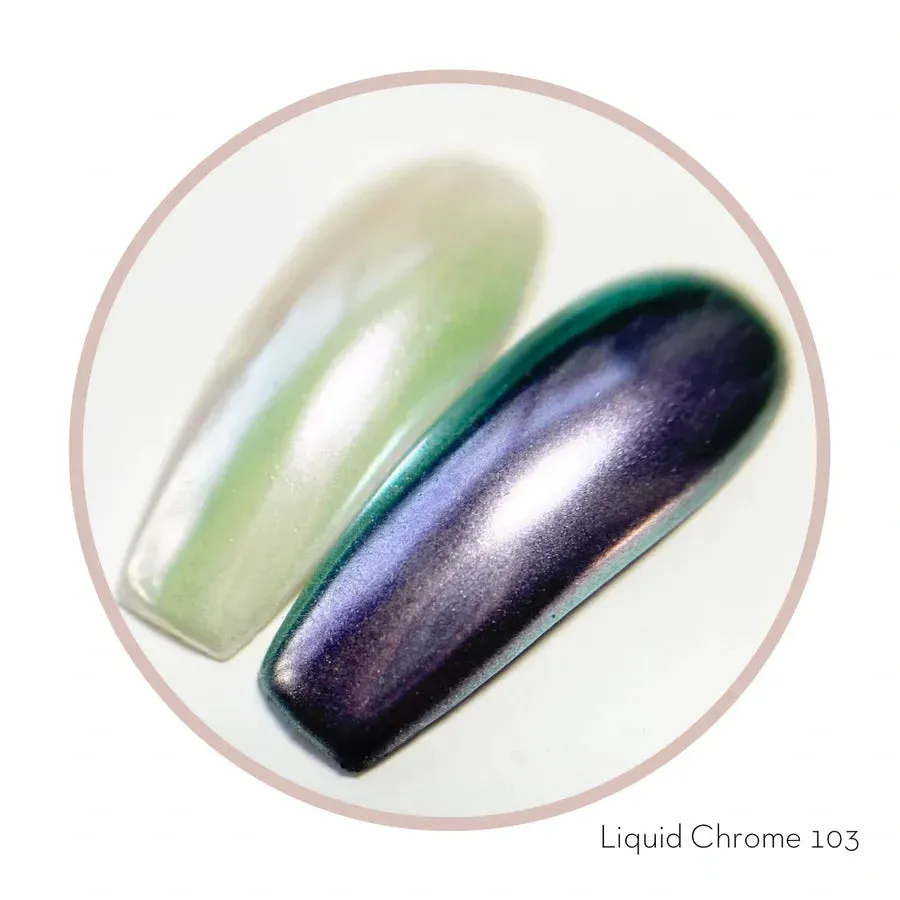 KoKo & Claire Liquid Chrome 103 unicorn chrome negle