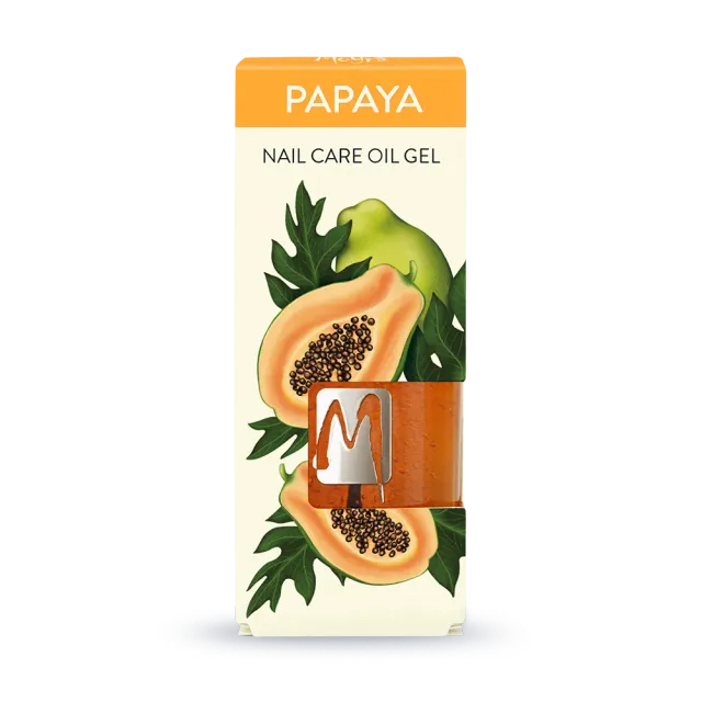 Moyra Nail Care Oil Gel Papaya negleolie 12 ml plejende
