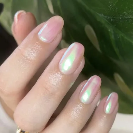 Indigo Nails Beautystones Trixie Compact Chrome pulver