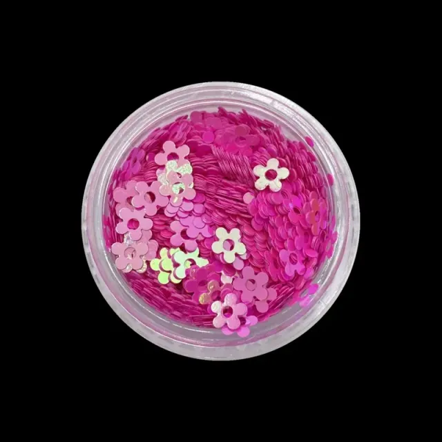 Indigo Nails Flowers Pink negleblomster lyserød