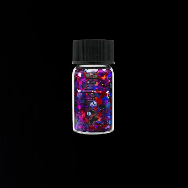 Indigo Nails Beautystones Frankie Hexagons negleglitter