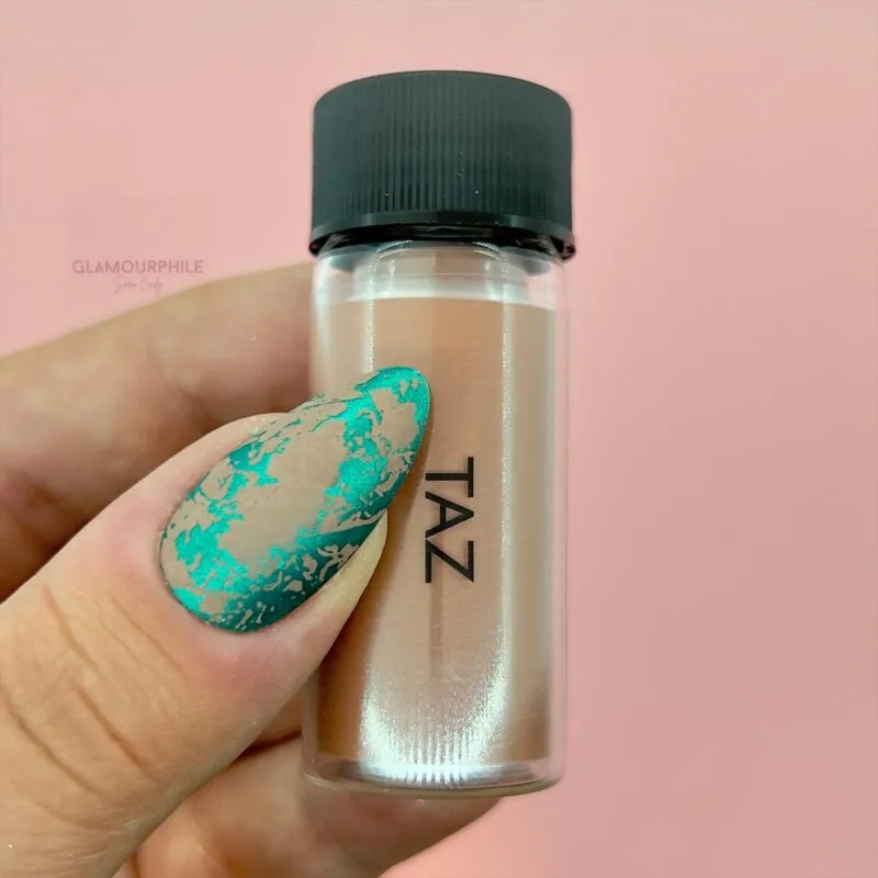 Indigo Nails Taz neglefolie transfer effekt
