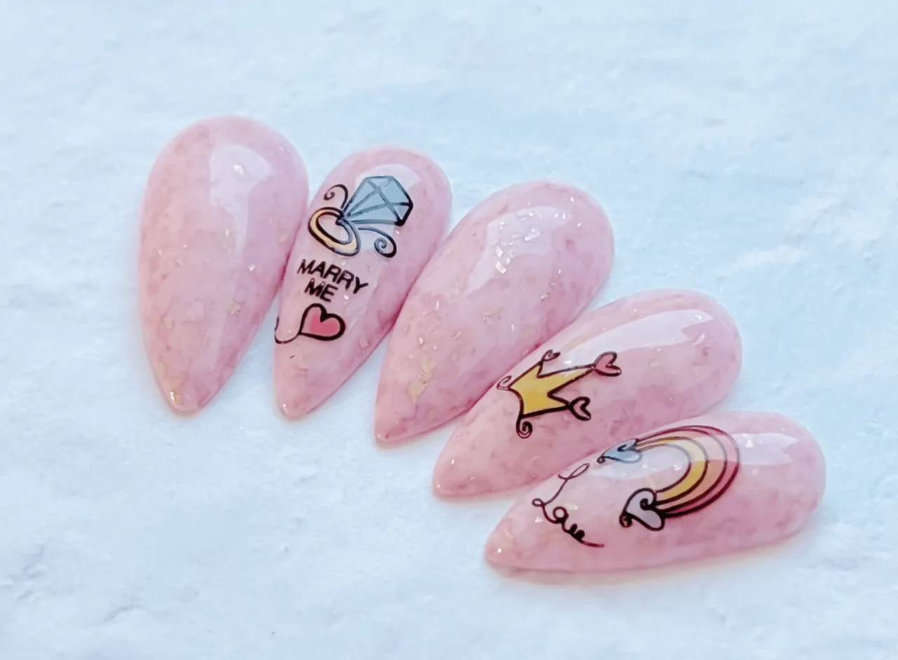 Clear Jelly Stamper Sweet Love CjSV-38 stempelplade valentine