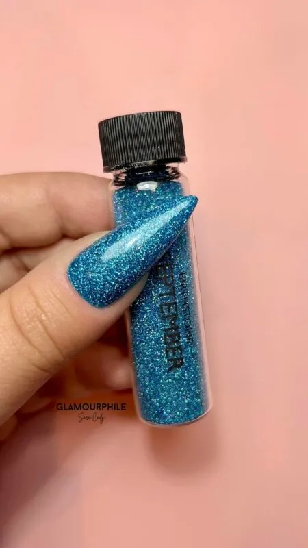 Indigo Nails Beautystones September Glitter neglepynt mix