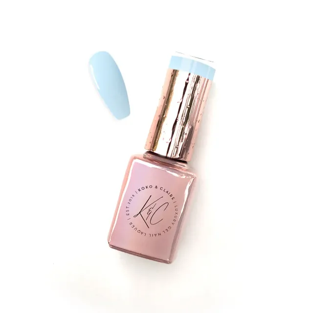 KoKo & Claire Crisp Cotton 0140 gellak lyseblå 12 ml