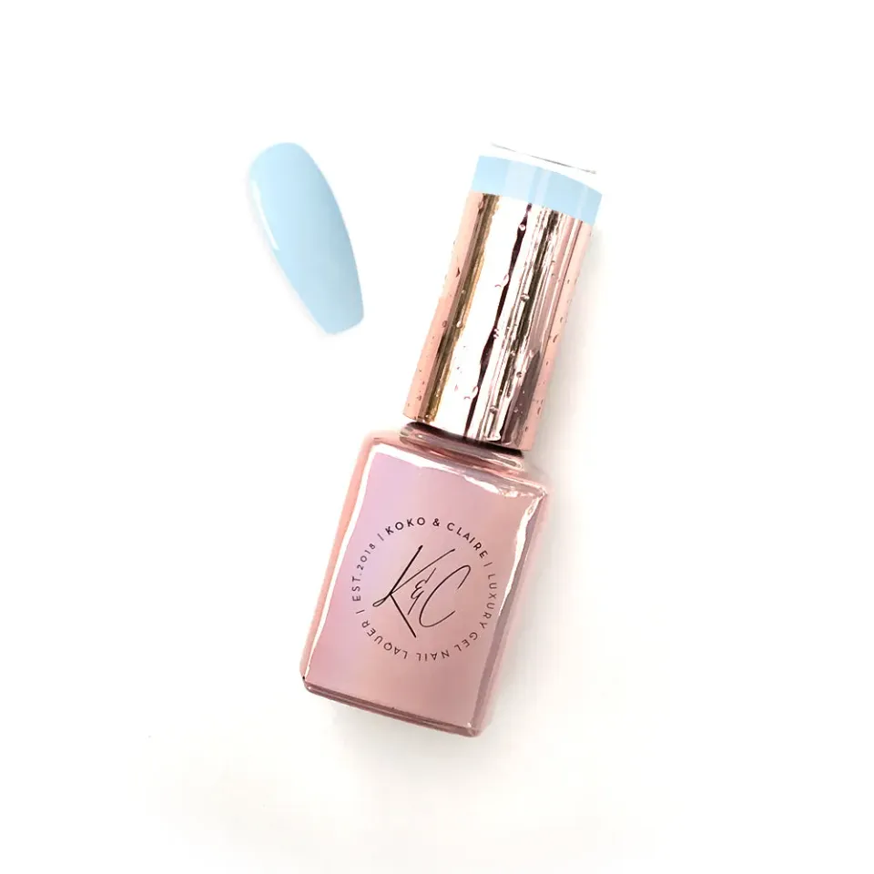 KoKo & Claire Crisp Cotton 0140 gellak lyseblå 12 ml