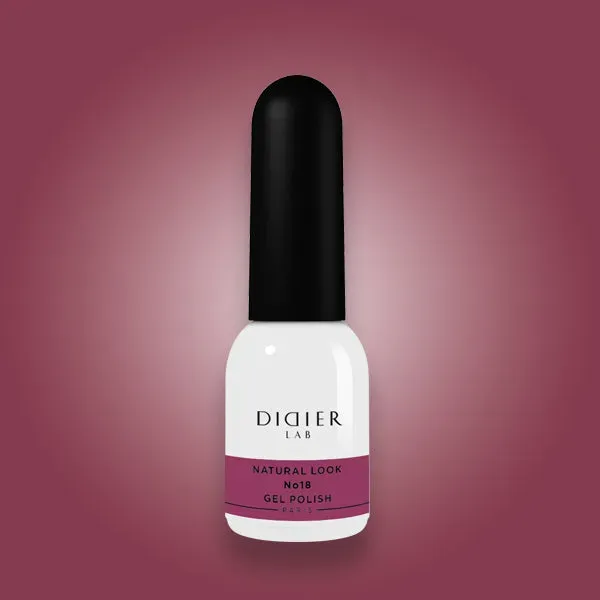 Didier Lab Natural Look No18 gellak brun semitransparent