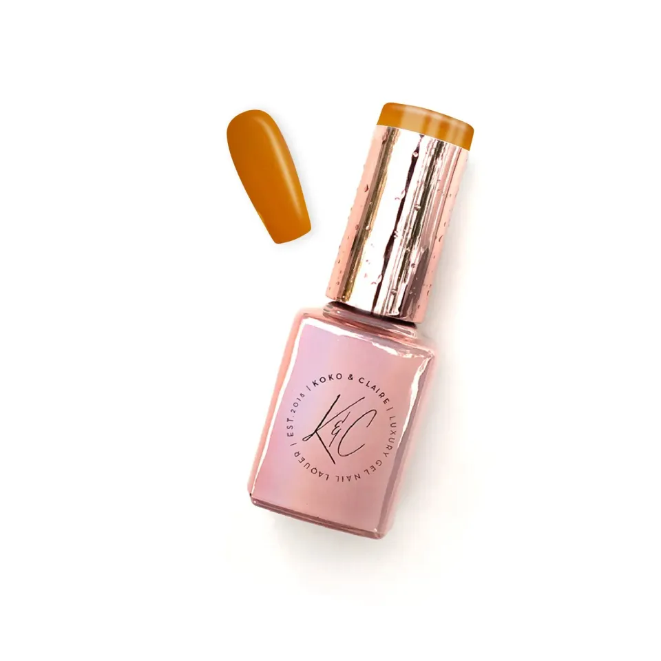 KoKo & Claire 0255 Salted Caramel gellak 12 ml brændt orange