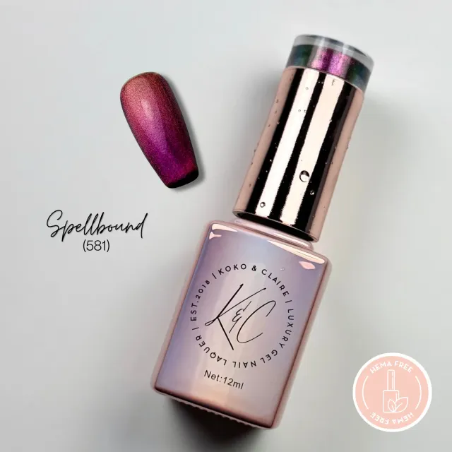 Clear Jelly Stamper KoKo & Claire 0581 Spellbound gellak pink 12 ml