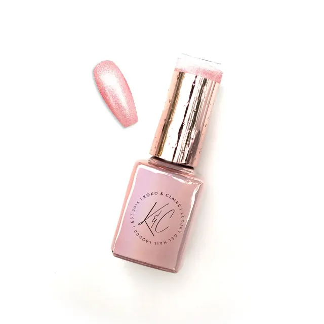 KoKo & Claire 0131 A Tender Kiss gellak lyserød 12 ml