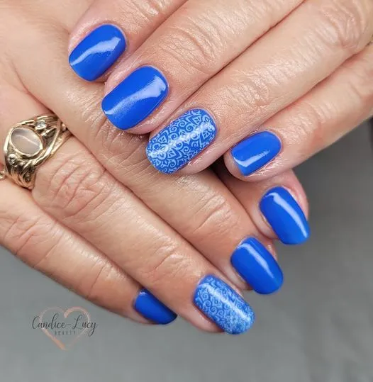 Indigo Nails Alfonso neglefolie med mønster