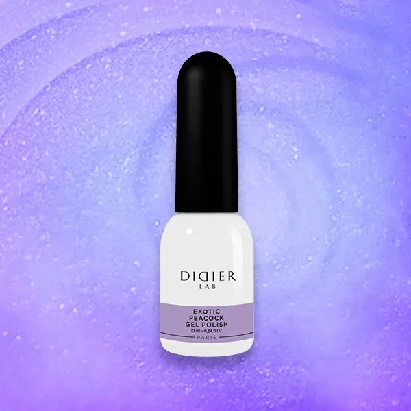 Didier Lab Exotic Peacock gellak lilla shimmer