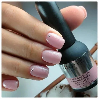 Didier Lab Fiber Base Shimmer Nude base coat 10 ml hemafri
