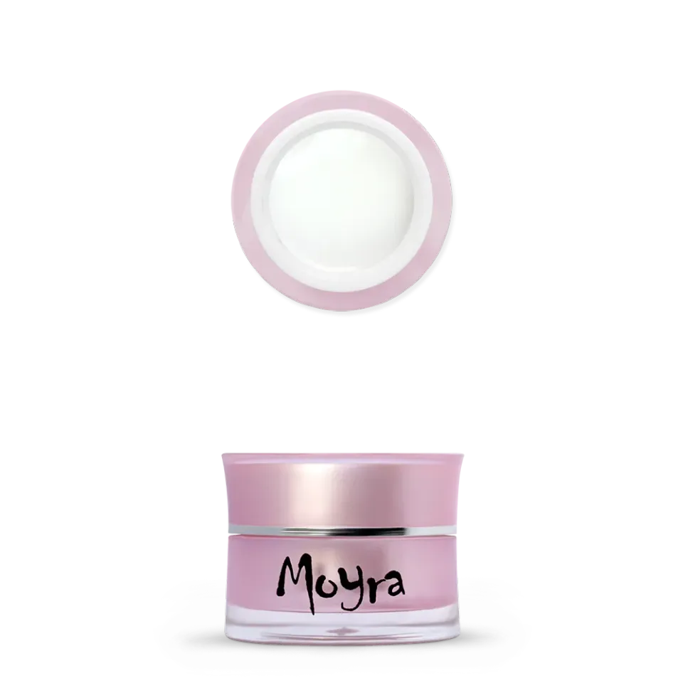 Moyra Souffle White builder gel hvid med høj dækkeevne