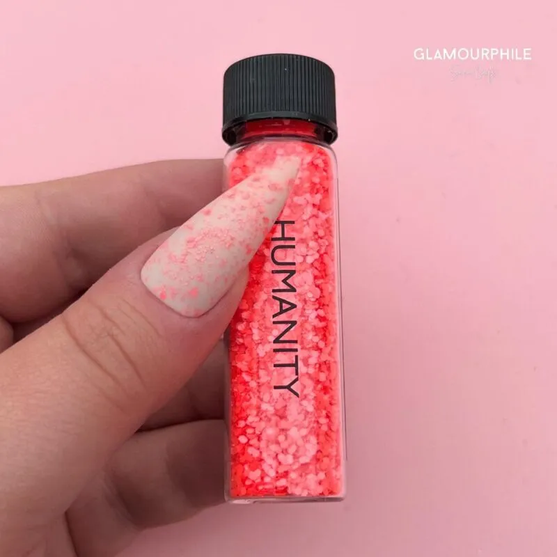 Indigo Nails Humanity Glitter neglitter fin