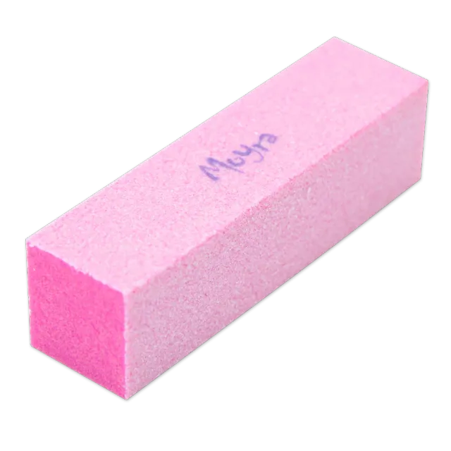 Moyra Coloured Blocks neglebuffer F33 pink puds