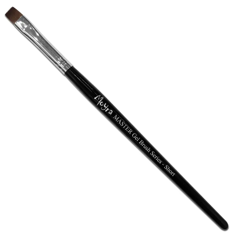 Moyra Master Short gelpensel – kort til neglegel