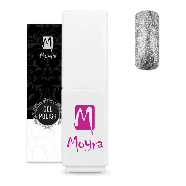 Moyra Mini Diamond 601 Silver gellak 5,5 ml glitter