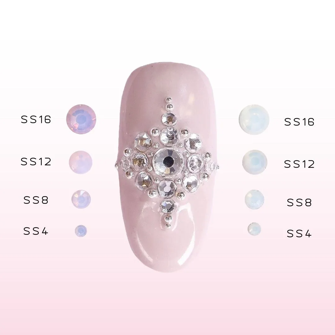 Moonflair Opals neglekrystaller multi 1440 stk
