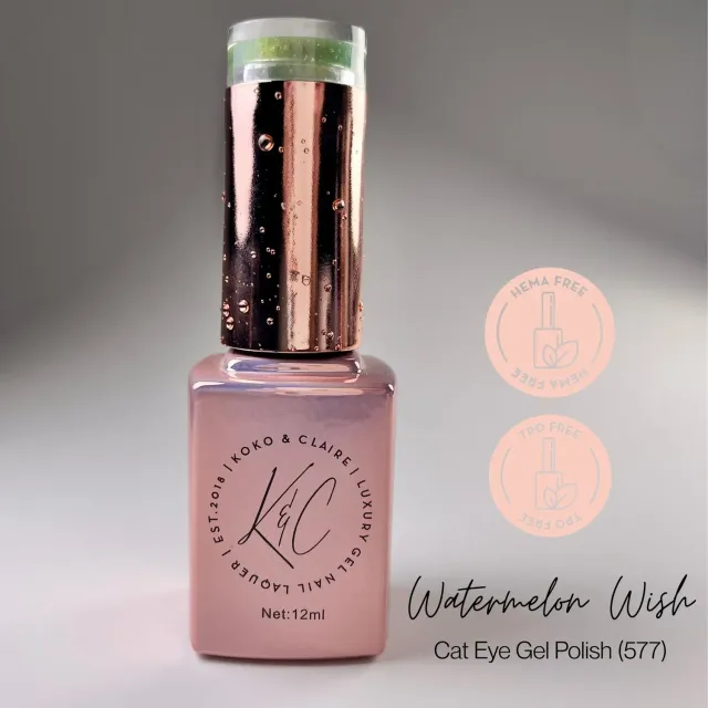 KoKo & Claire 0577 Watermelon Wish cateye gel polish 12 ml