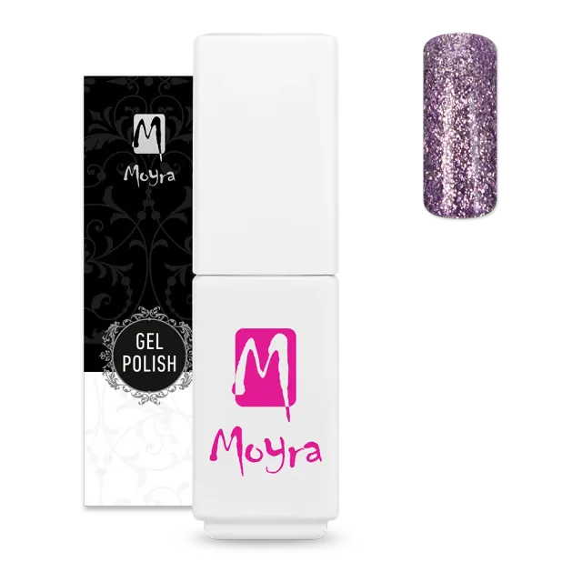 Moyra Mini Diamond gel polish 608 Purple 5,5 ml