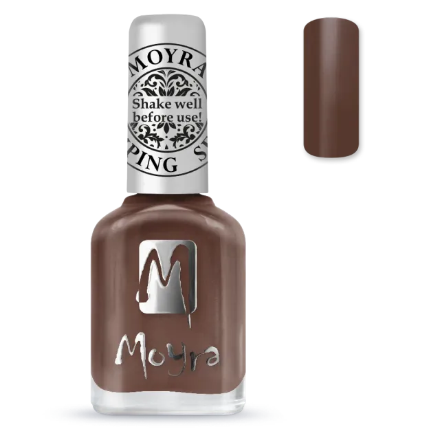Moyra Stamping SP37 neglelak chocolate brown 12 ml